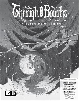 Through the Boughs: A Yuletide Offering issue 1-H Natalie Andrewson B&W Wraparound Cardstock Cover