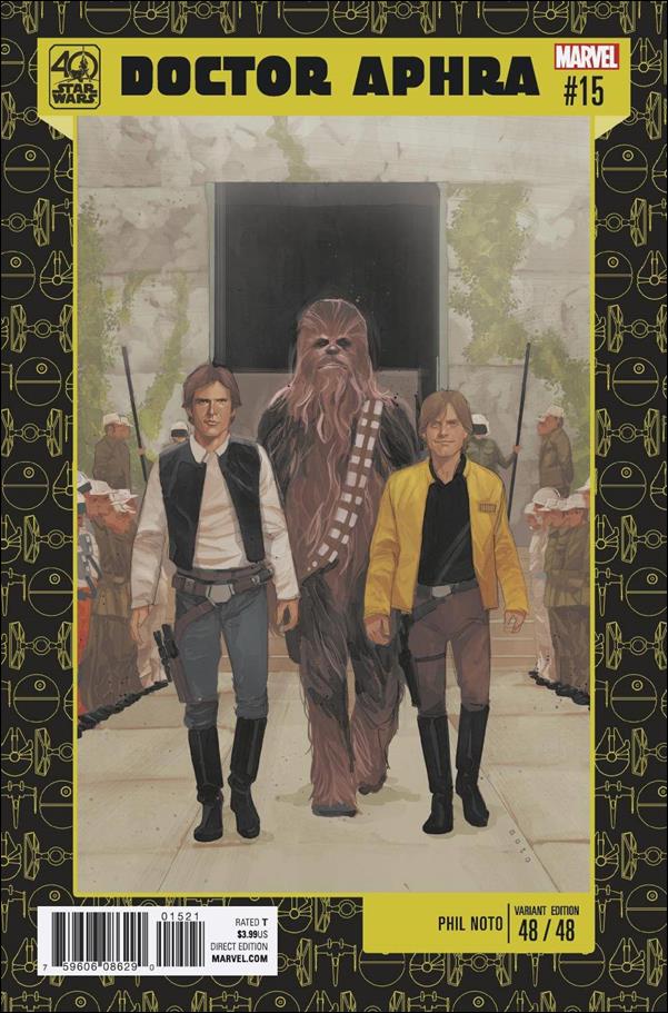 Doctor Aphra issue 15-B Phil Noto Star Wars 40th Anniversary Cover