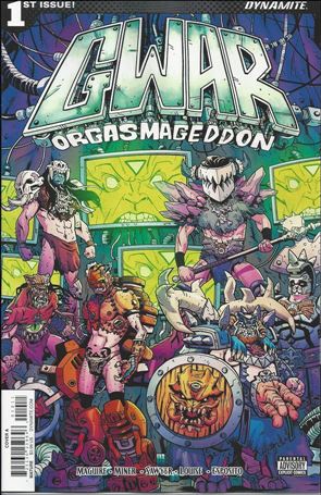 Gwar: Orgasmageddon issue 1 Jonathan Sawyer Cover