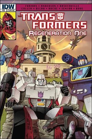 Transformers: Regeneration One issue 0-D Casey Coller Giant Robot Comics Cover