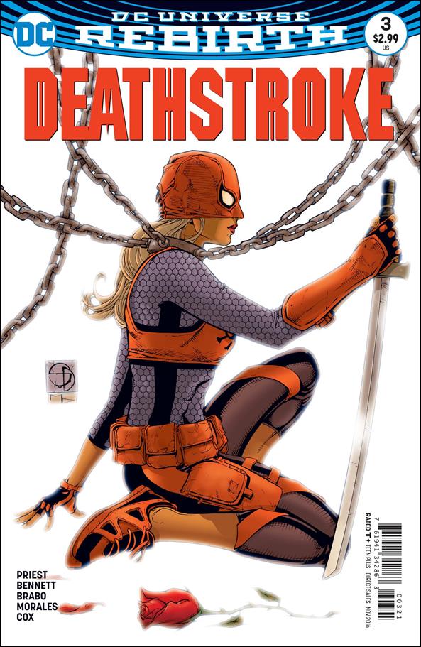 Deathstroke (2016) issue 3-B Shane Davis Cover