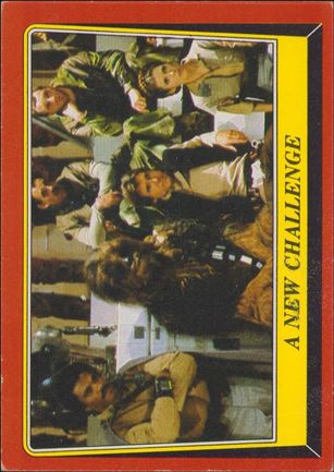 Star Wars: Return of the Jedi: Series 1 (Base Set) card 61 A New Challenge