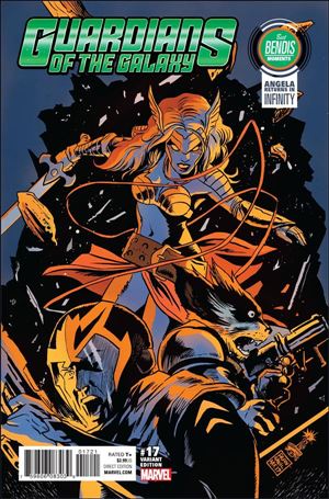 Guardians of the Galaxy (2015)  issue 17-B Francesco Francavilla Best Bendis Moments Cover