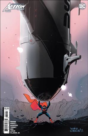 Action Comics (1938) issue 1069-B Wes Craig Cardstock Cover
