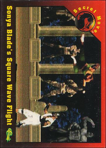 Mortal Kombat (Base Set) card 63 Sonya Blade's Square Wave Flight