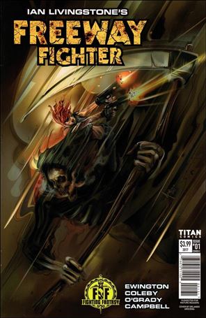 Ian Livingstone's Freeway Fighter issue 1-C Orlando Arocena Cover