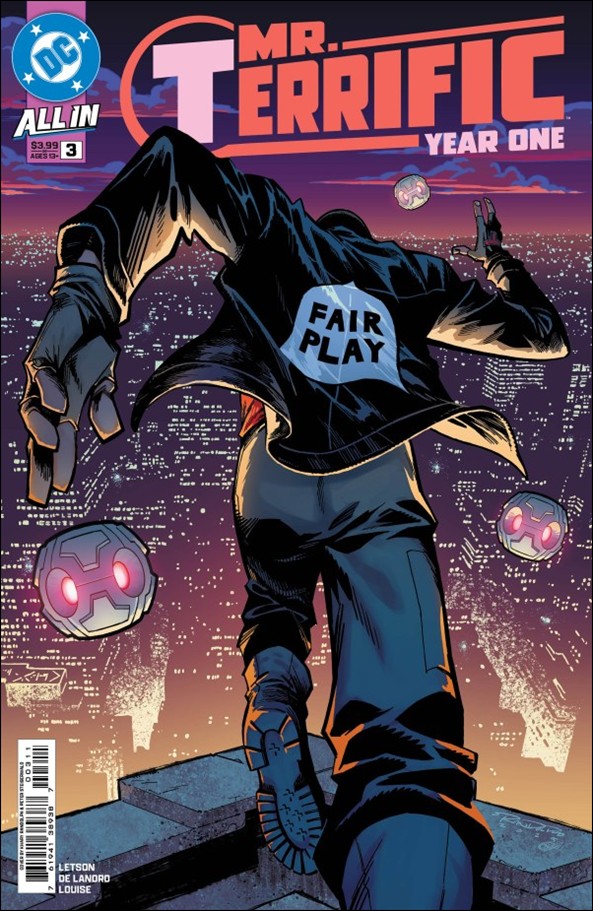 Mr. Terrific: Year One issue 3 Khary Randolph Cover