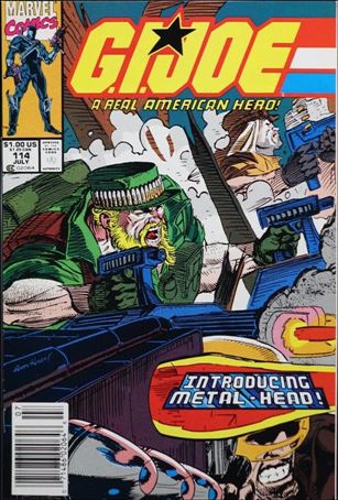 G.I. Joe: A Real American Hero issue 114-B Newsstand Cover