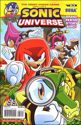 Sonic Universe issue 63 Tracy Yardley Cover
