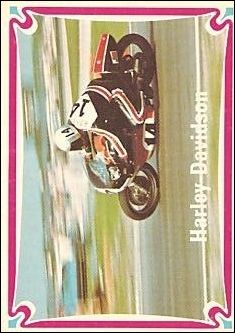 Choppers & Hot Bikes (Base Set) card 10  Harley Davidson XR-750