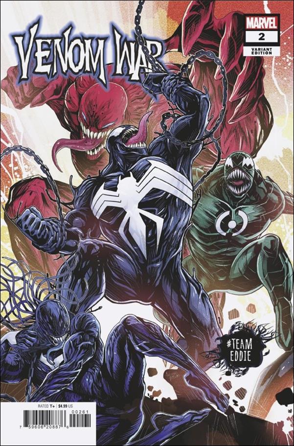 Venom War (2024) issue 2-E Luciano Vecchio Team Eddie Connecting Cover