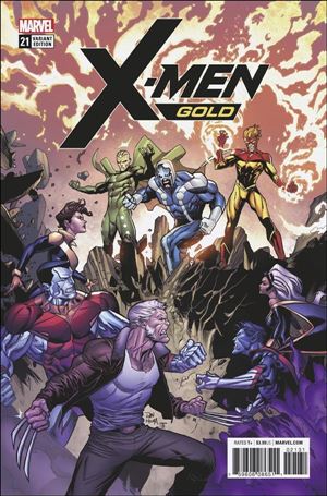 X-Men: Gold issue 21-C Dan Mora 1:15 Cover