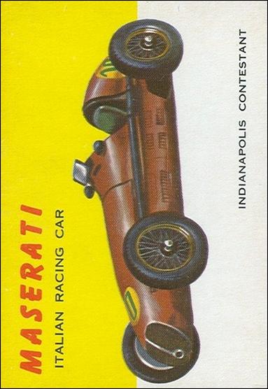 World on Wheels (Base Set) card 11 Maserati Sports Car