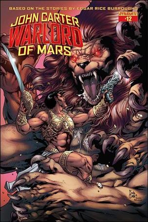 John Carter: Warlord of Mars (2014) issue 12 Fritz Casas Cover
