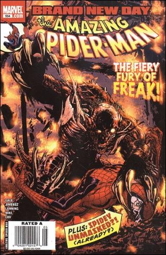 Amazing Spider-Man (1963) issue 554-B Newsstand Edition / Price Variant