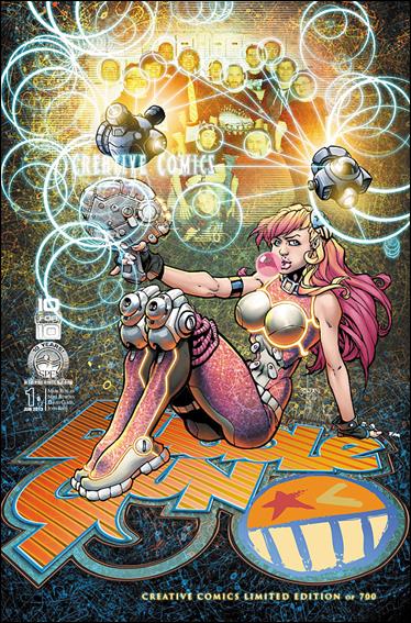 BubbleGun (2013) issue 1-D12 Mike Bowden Creative Comics Cover 1/700