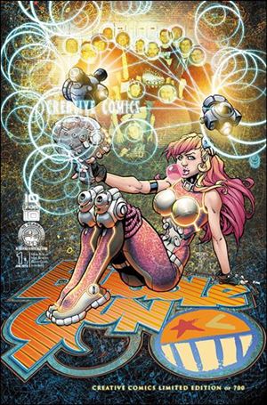 BubbleGun (2013) issue 1-D12 Mike Bowden Creative Comics Cover 1/700