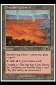 Magic the Gathering: Anthologies (Base Set) card 76 Smoldering Crater
