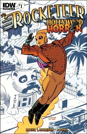 Rocketeer: Hollywood Horror issue 1-C Subscription Variant Cover