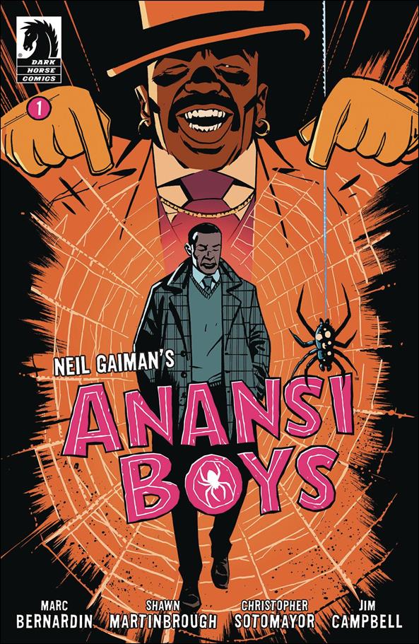 Anansi Boys  issue 1-B Shawn Martinbrough Cover