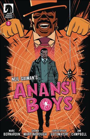 Anansi Boys  issue 1-B Shawn Martinbrough Cover