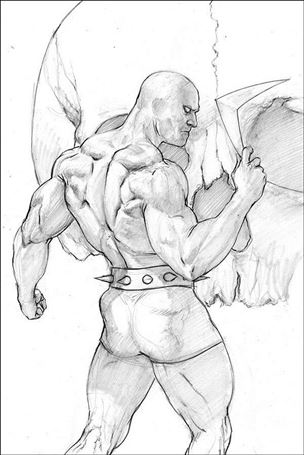 Death-Defying 'Devil (2019) issue 3-E Riccardo Federici 1:11 Pencil Sketch Virgin Cover