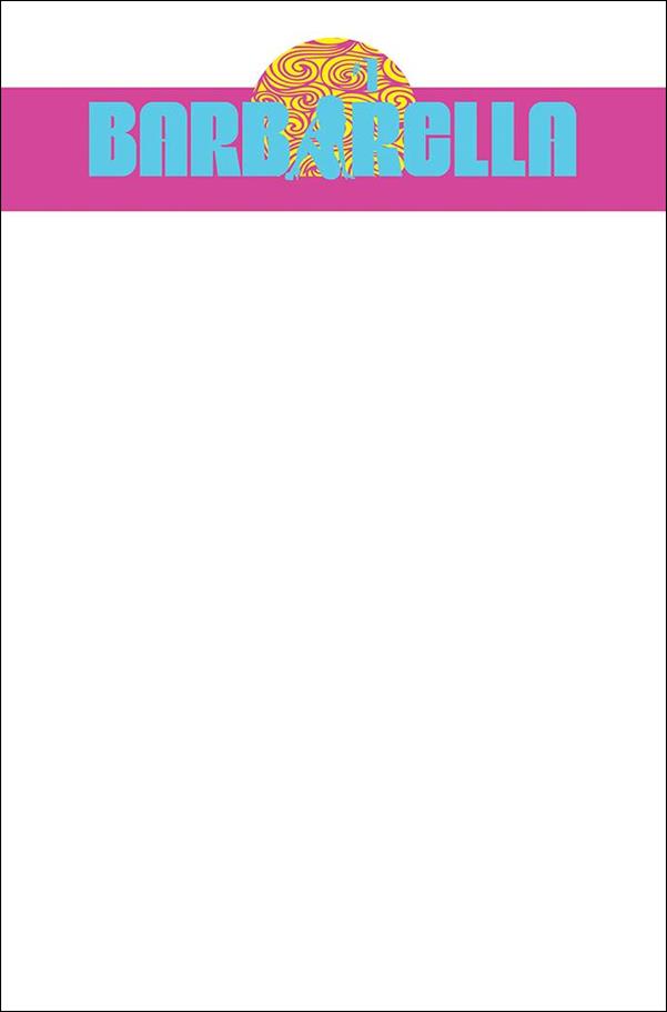 Barbarella (2021) issue 1-F Blank Authentix Cover