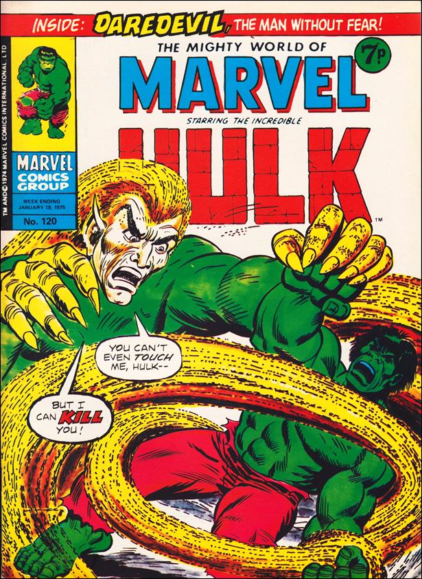 Mighty World of Marvel (UK) (1972) issue 120