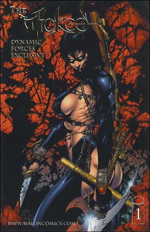Wicked (1999) issue 1-D Dynamic Forces Gold Foil Cover 1/1500