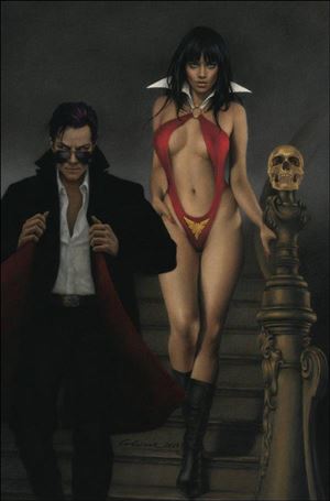 Vampirella / Dracula: Rage issue 4-I Celina 1:15 Virgin Cover