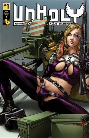 Unholy (2017) issue 1-Q Christian Zanier Onyx Costume Change Cover A