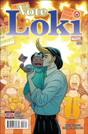 Vote Loki issue 3 Tradd Moore Cover