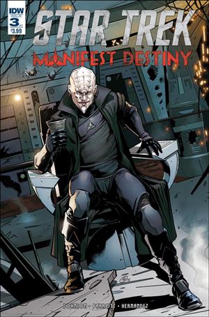Star Trek: Manifest Destiny issue 3 Angel Hernandez Cover