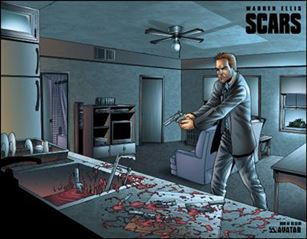 Scars issue 5-B Wraparound Cover