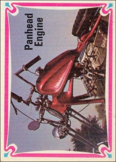 Choppers & Hot Bikes (Base Set) card 64 Panhead Engine