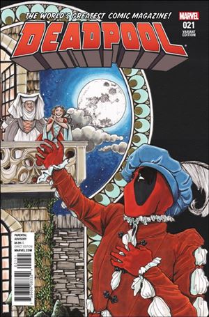 Deadpool (2016) issue 21-E Janet Lee Shakespeare Cover