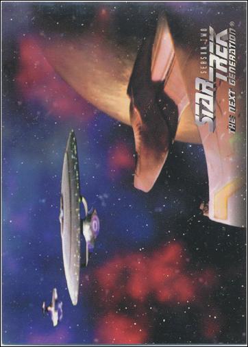 Star Trek: The Next Generation - The Episode Collection Season Two (Base Set) card 117 Mission Chronology - Card I