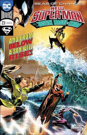 New Super-Man & the Justice League of China issue 23 Philip Tan Cover