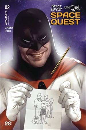 Space Ghost / Jonny Quest: Space Quest issue 2.00-D Ben Oliver Cover