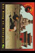 Mortal Kombat (Base Set) card 43 Liu Kang vs. Scorpion