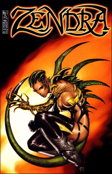 Zendra 2.0: Heart of Fire issue 1 Keu Cha Cover
