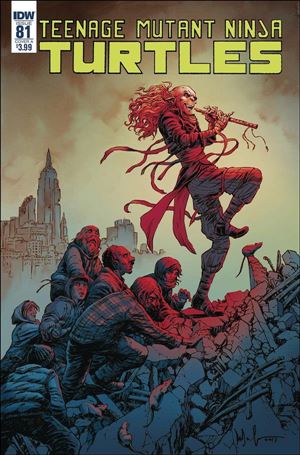 Teenage Mutant Ninja Turtles (2011) issue 81 Dave Wachter Cover
