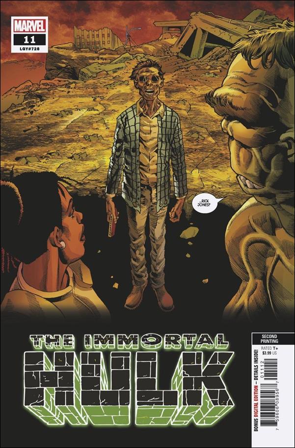 Immortal Hulk issue 11-C Joe Bennett Cover (2nd Printing)