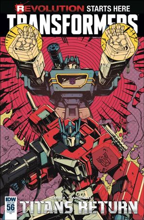 Transformers (2014) issue 56-C Kei Zama 1:10 Cover