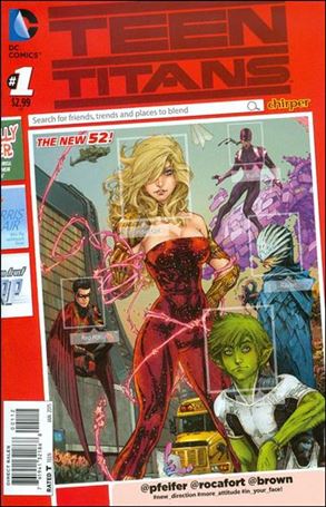 Teen Titans (2014) issue 1-D Kenneth Rocafort Cover (2nd Printing)