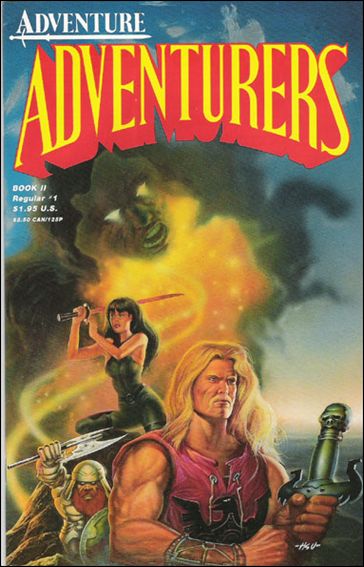 Adventurers Book II issue 1 Peter Hsu Regular Edition Cover
