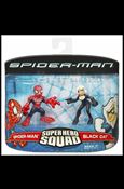 Spider-Man Super Hero Squad  figure 11 Black Cat / Spider-Man 
