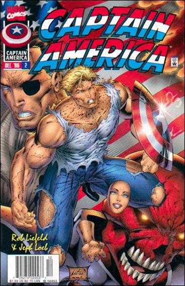 Captain America (1996) issue 2-B Newsstand Edition / Price Variant