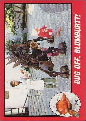 Howard the Duck (Movie) (Base Set) card 26 Bug Off, Blumburtt!