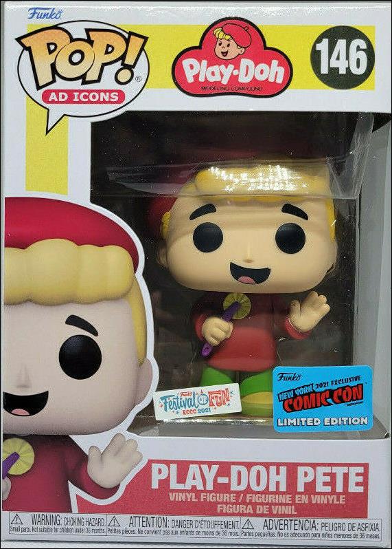 POP! Ad Icons figure 146 Play-Doh Pete (Red) ECCC Festival of Fun